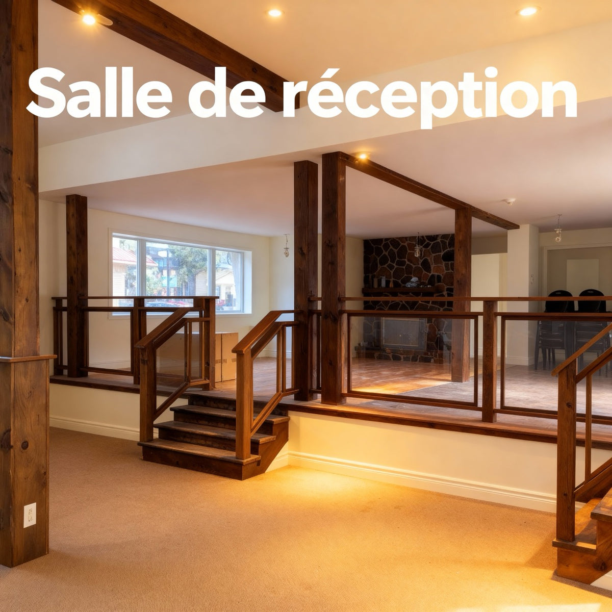 Voir la salle et son environnement.